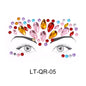 Tattoo Sticker Face Rhinestone Diamond Forehead Stickers Creative Stage Beauty Stickers Face Pasters