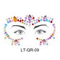Tattoo Sticker Face Rhinestone Diamond Forehead Stickers Creative Stage Beauty Stickers Face Pasters