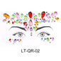 Tattoo Sticker Face Rhinestone Diamond Forehead Stickers Creative Stage Beauty Stickers Face Pasters