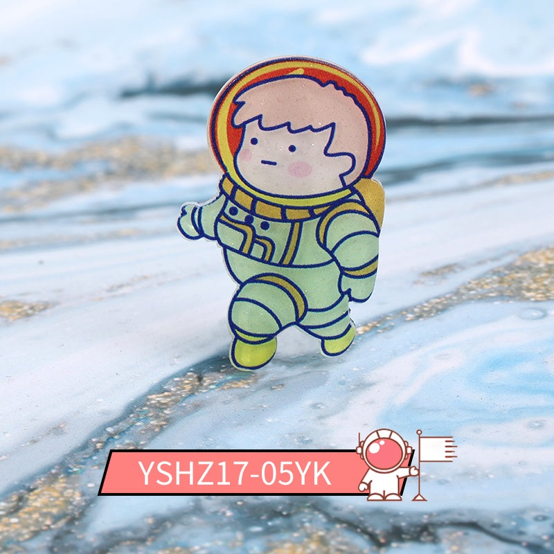 Korean Fashion Astronaut Brooch Jewelry