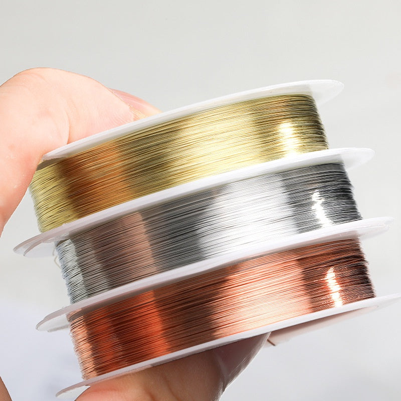 DIY Copper Wire Jewelry Dedicated To The Production of Headdress Materials Nail Styling Copper Wire