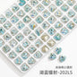 New Designs Laser Series Heart Shape K9 Glass Fancy Rhinestone For DIY Handmade Nail Art Jewelry