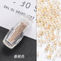 New nail art jewelry bottle transparent pixie beads sequins nail rhinestone decoration