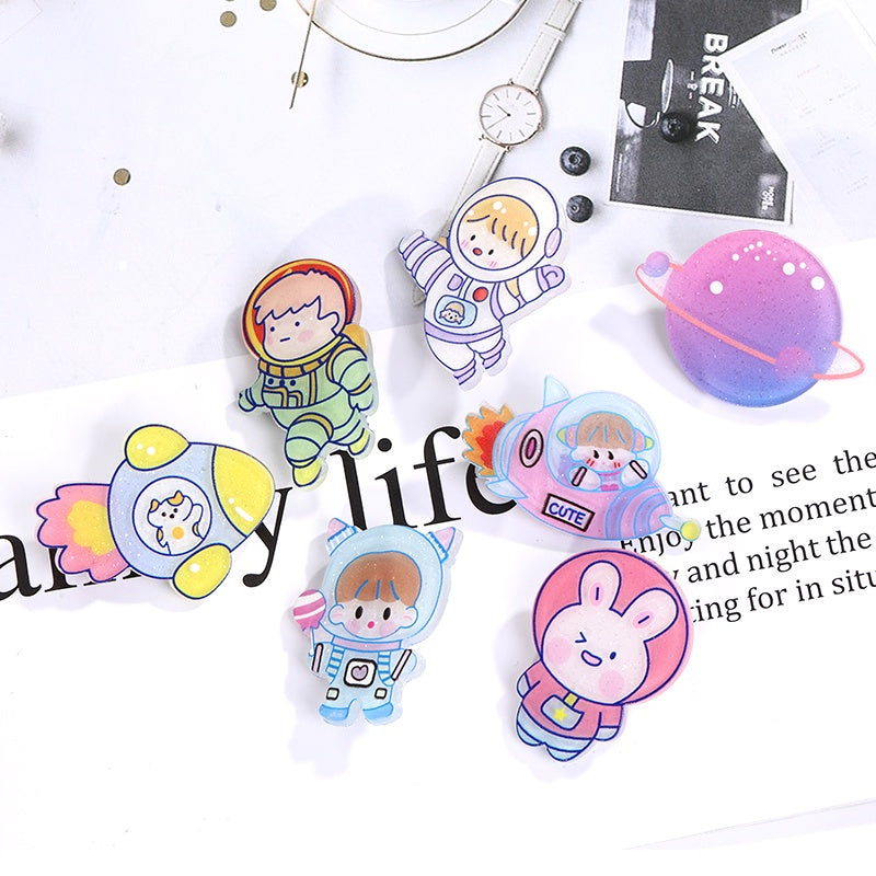 Korean Fashion Astronaut Brooch Jewelry