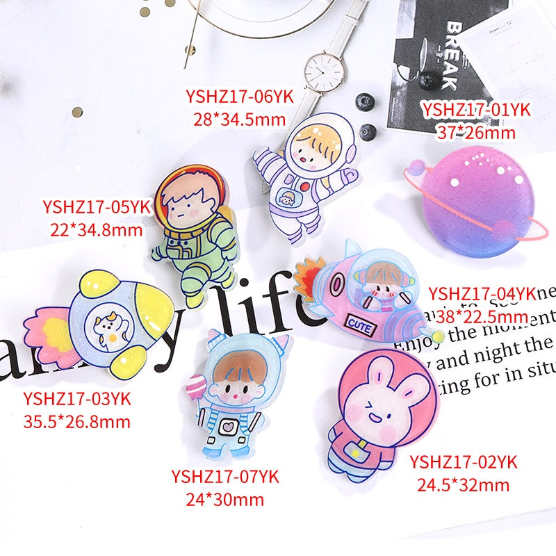 Korean Fashion Astronaut Brooch Jewelry