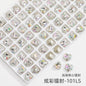 New Designs Laser Series Heart Shape K9 Glass Fancy Rhinestone For DIY Handmade Nail Art Jewelry