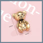 Retro Accessories Zinc Alloy Gold Rabbit Bear Shape DIY Handmade Hair Accessories Phone Case