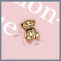 Retro Accessories Zinc Alloy Gold Rabbit Bear Shape DIY Handmade Hair Accessories Phone Case