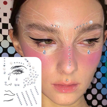 Gem Tattoo Crystal Makeup Eye decoration Diamond Crystal Sticker