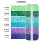 12 Grid Resin Rhinestone Jelly Color Resin Rhinestone Nude Rhinestone Nail Art Nail Patch