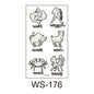 Luminous Tattoo Stickers - Glow in The Dark Temporary Tattoos for Party and Festival