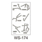 Luminous Tattoo Stickers - Glow in The Dark Temporary Tattoos for Party and Festival