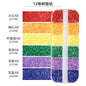 12 Grid Resin Rhinestone Jelly Color Resin Rhinestone Nude Rhinestone Nail Art Nail Patch