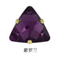 Gold-bottomed Triangle Hand Stitched Rhinestone Glass Crystal Claw Rhinestone Diy Wedding Dress Shoe Size Accessories