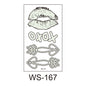 Luminous Tattoo Stickers - Glow in The Dark Temporary Tattoos for Party and Festival
