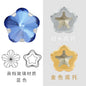 10mm Golden White K Claws Sewing Glass Flower Shape Crystal Rhinestones For Clothing Jewelry Making