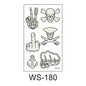 Luminous Tattoo Stickers - Glow in The Dark Temporary Tattoos for Party and Festival