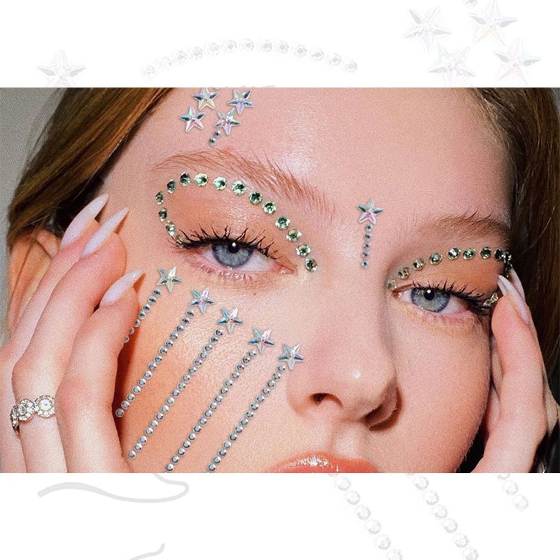Gem Tattoo Crystal Makeup Eye decoration Diamond Crystal Sticker