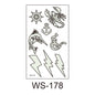 Luminous Tattoo Stickers - Glow in The Dark Temporary Tattoos for Party and Festival