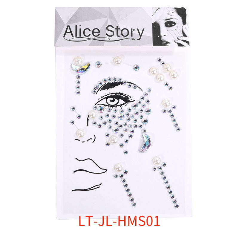 Gem Tattoo Crystal Makeup Eye decoration Diamond Crystal Sticker