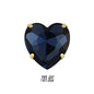 10pcs Gold Love Claw Rhinestone Hand-sewn crystal with Hole Rhinestone Glass Crystal Diy Clothing Collar