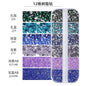 12 Grid Resin Rhinestone Jelly Color Resin Rhinestone Nude Rhinestone Nail Art Nail Patch