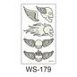 Luminous Tattoo Stickers - Glow in The Dark Temporary Tattoos for Party and Festival