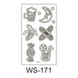 Luminous Tattoo Stickers - Glow in The Dark Temporary Tattoos for Party and Festival
