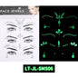 Luminous Gemstone Eye Sticker Decoration Face Gemstone Jewelry Crystal Rhinestone Sticker