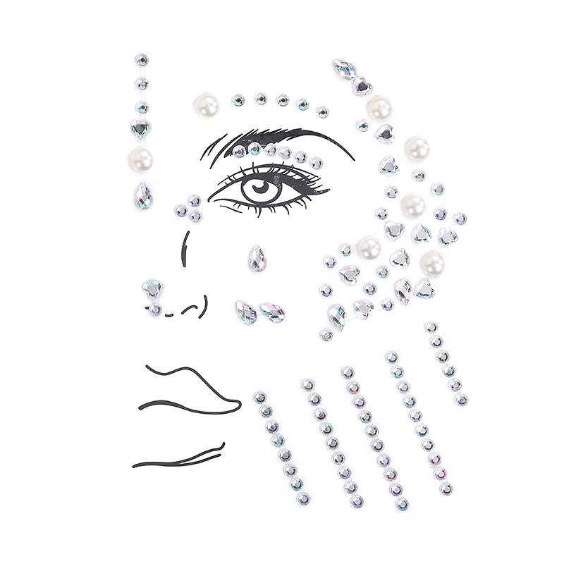 Gem Tattoo Crystal Makeup Eye decoration Diamond Crystal Sticker