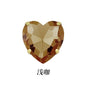 10pcs Gold Love Claw Rhinestone Hand-sewn crystal with Hole Rhinestone Glass Crystal Diy Clothing Collar