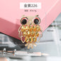 Rhinestone Owl Alloy Accessories Mobile phone case sticker Diy bag clothing alloy accessories