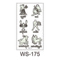 Luminous Tattoo Stickers - Glow in The Dark Temporary Tattoos for Party and Festival