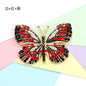 Butterfly Rhinestone DIY Fashion High-grade Hair Accessories Car Jewelry