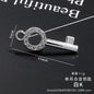 Lock-shaped Key Pendant Fashion Pendant Diy Necklace Lock Earrings Small Pendant Bone Chain Phone Case Stickers