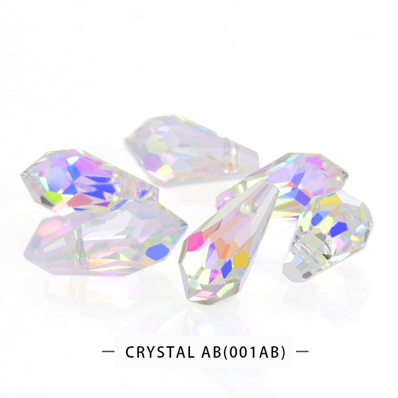 High Quality Angel Multi Colors Tears Water Drop Pendant For Jewelry Making 10pcs