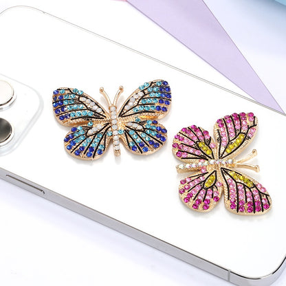 Butterfly Rhinestone DIY Fashion High-grade Hair Accessories Car Jewelry