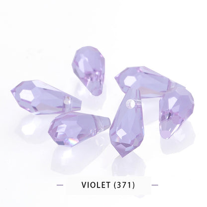 High Quality Angel Multi Colors Tears Water Drop Pendant For Jewelry Making 10pcs