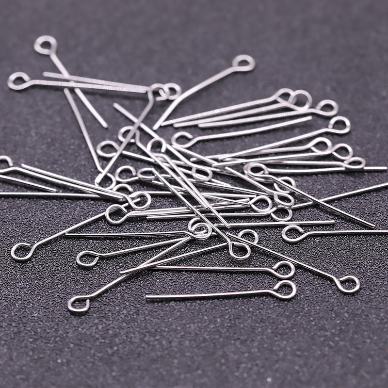 Handmade beaded material diy stainless steel accessories nine-pin nine-pin multi-specification accessories wholesale