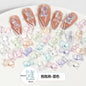 Transparent Bear Nail crystal Resin Cute Decorative Rhinestone DIY Nail Art Sticker