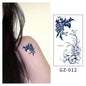 [Genuine goods in stock] New tattoo stickers trend non-reflective lifelike effect tattoo butterfly small fresh waterproof tattoo stickers for men and women Fashion accessories Kore