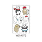 Fashion Children's Cartoon Luminous Tattoo Stickers Animal Luminous Stickers