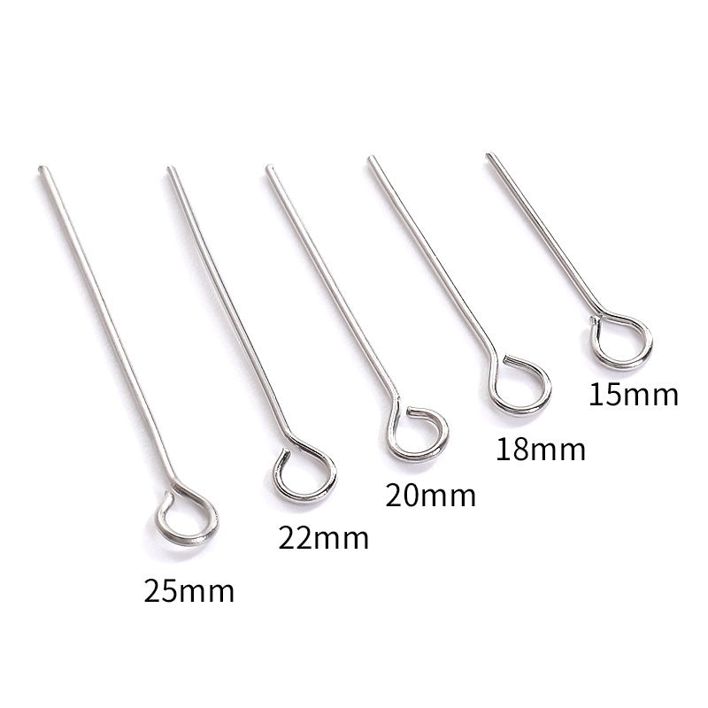 Handmade beaded material diy stainless steel accessories nine-pin nine-pin multi-specification accessories wholesale
