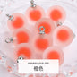 5pcs DIY Handmade Accessories Jewelry Ornament Acrylic Jelly Beads Pendant Earrings Accessories