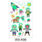 [Genuine goods in stock] Cartoon luminous tattoo stickers are durable, beautiful and fashionable. Personalized tattoo stickers include dinosaurs, mermaids,, luminous stickers