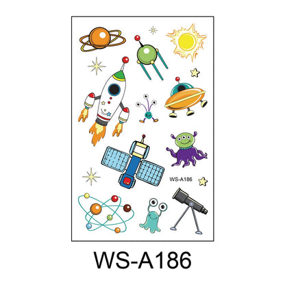 【Ready Stock】kawaii Fashion mini cartoon tattoo sticker fashion face sticker long-lasting waterproof disposable tattoo sticker sexy tattoo sticker cute face sticker