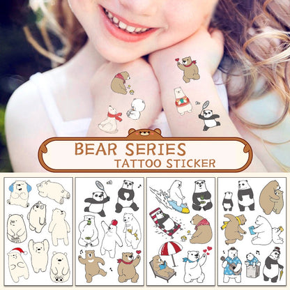 Fashion Children's Cartoon Luminous Tattoo Stickers Animal Luminous Stickers