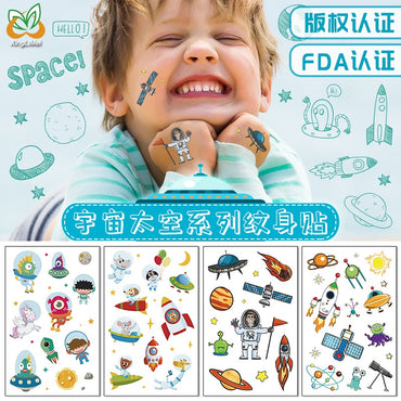 【Ready Stock】kawaii Fashion mini cartoon tattoo sticker fashion face sticker long-lasting waterproof disposable tattoo sticker sexy tattoo sticker cute face sticker