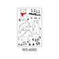 Fashion Children's Cartoon Luminous Tattoo Stickers Animal Luminous Stickers