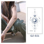 [Genuine goods in stock] New tattoo stickers trend non-reflective lifelike effect tattoo butterfly small fresh waterproof tattoo stickers for men and women Fashion accessories Kore
